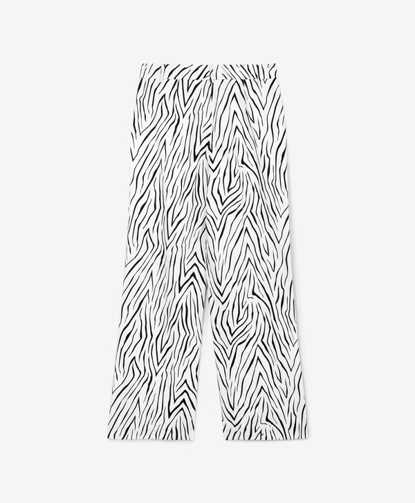 фото Брюки силуэта палаццо с рисунком glvr (xl)