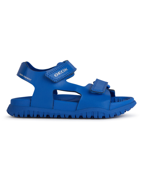 фото Босоножки детские sandal fusbetto с перфорированной подошвой и влагозащитной мембраной geox (37)