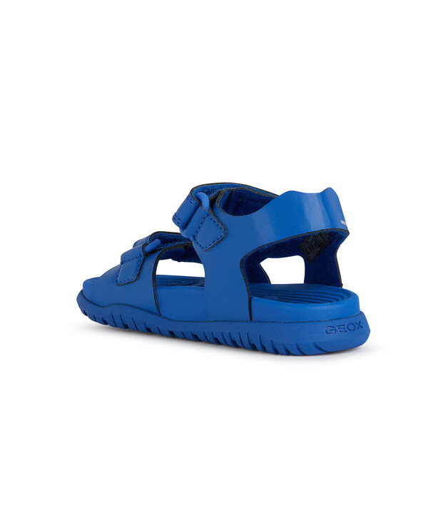 фото Босоножки детские sandal fusbetto с перфорированной подошвой и влагозащитной мембраной geox (37)