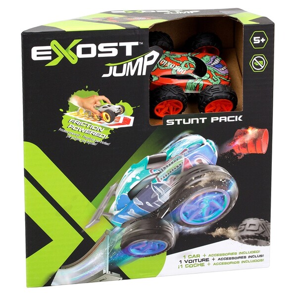 фото Игровой набор с трюковой машиной и аксессуарами exost jump