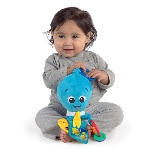 фото Развивающая игрушка подвеска для новорожденных осьминог baby einstein
