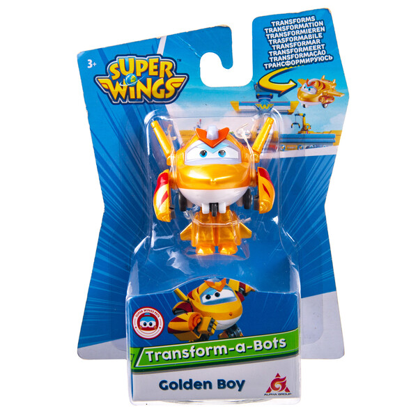 фото Супер крылья мини трансформер голден бой super wings