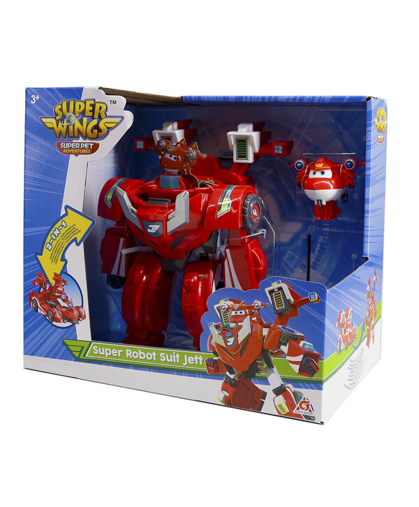 фото Супер крылья машина-трансформер с мини фигуркой джетта super wings