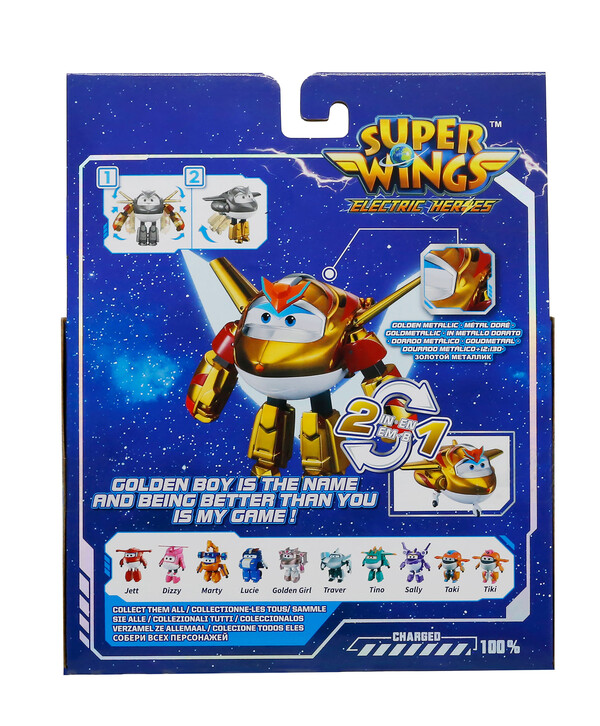 фото Супер крылья трансформер голден бой super wings