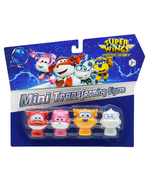фото Супер крылья набор из 4х мини-фигурок (джетт, диззи, донни, астра) super wings