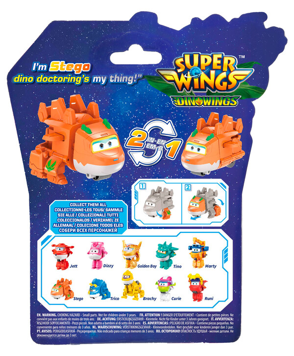 фото Супер крылья мини-трансформер стего super wings