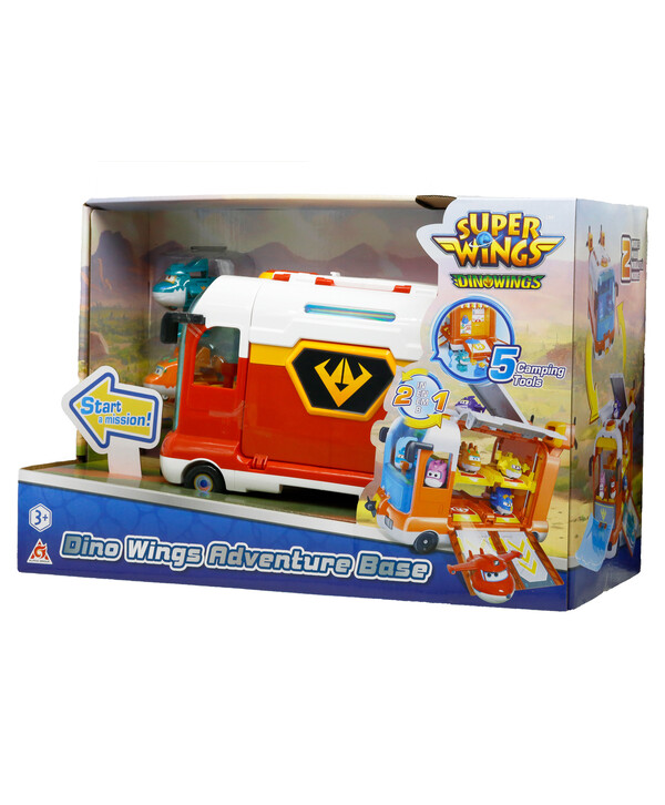 фото Супер крылья игровой набор дино база super wings