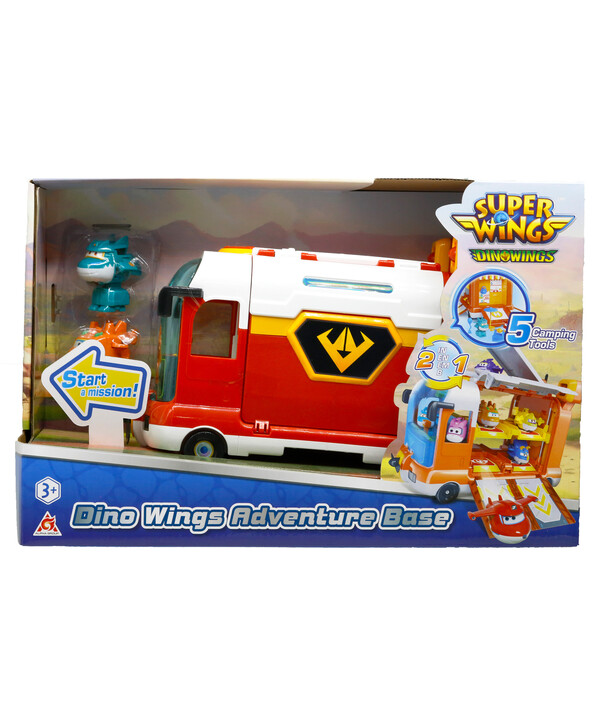 фото Супер крылья игровой набор дино база super wings