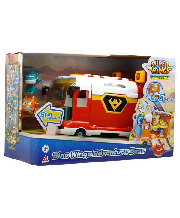 фото Супер крылья игровой набор дино база super wings
