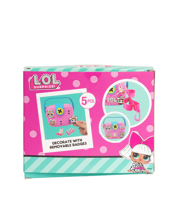 фото Сумка с джиббитсами l.o.l. surprise! с ручкой, на застёжке