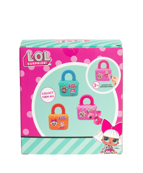 фото Мини - сумка с джиббитсами l.o.l. surprise! розовая