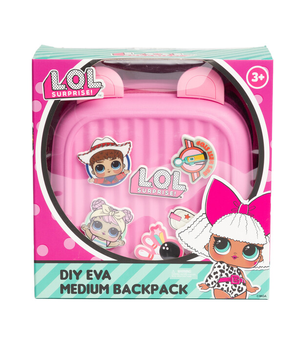 фото Мини-рюкзак с джиббитсами l.o.l. surprise! розовый