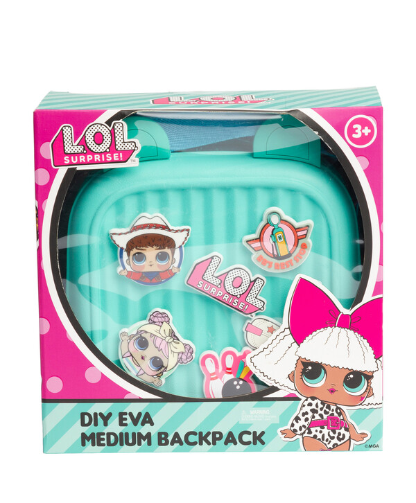 фото Мини-рюкзак с джиббитсами l.o.l. surprise! бирюзовый