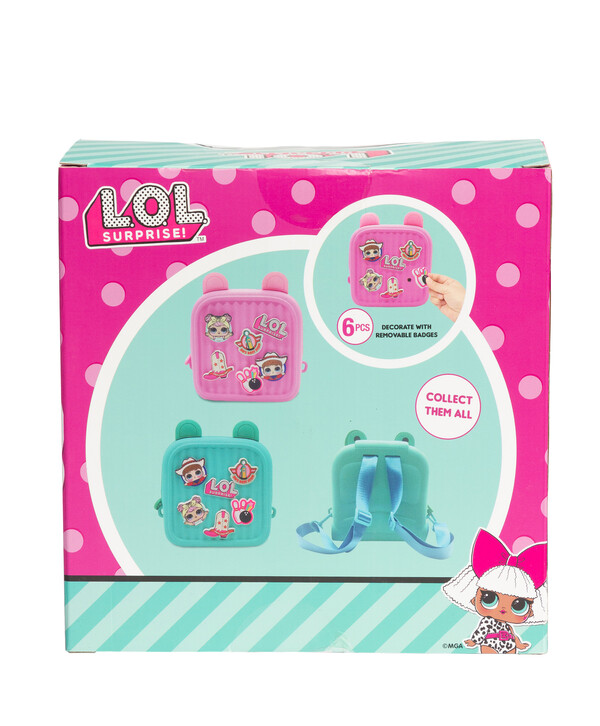 фото Мини-рюкзак с джиббитсами l.o.l. surprise! бирюзовый