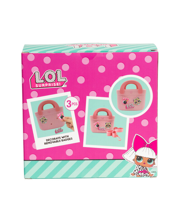фото Сумка с джиббитсами l.o.l. surprise! розовая