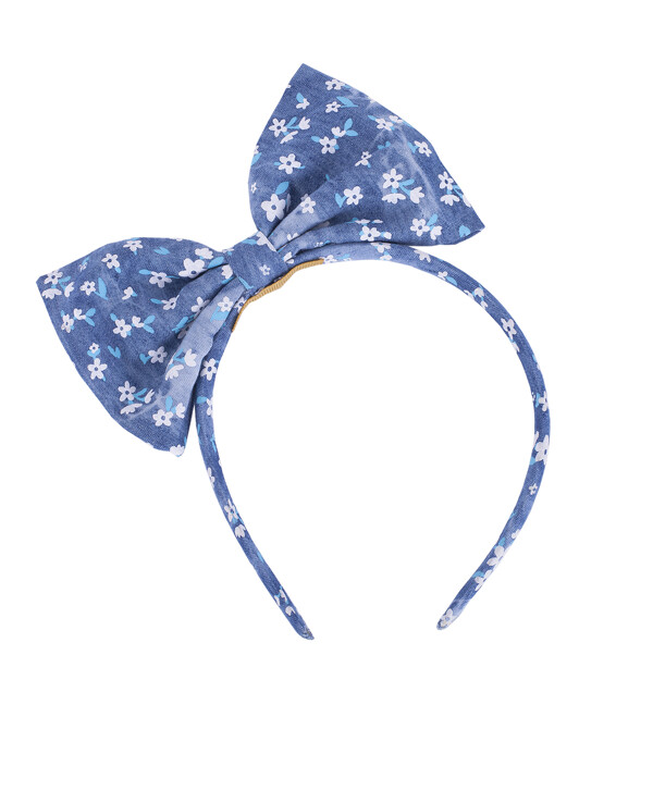 Ободок Button Blue