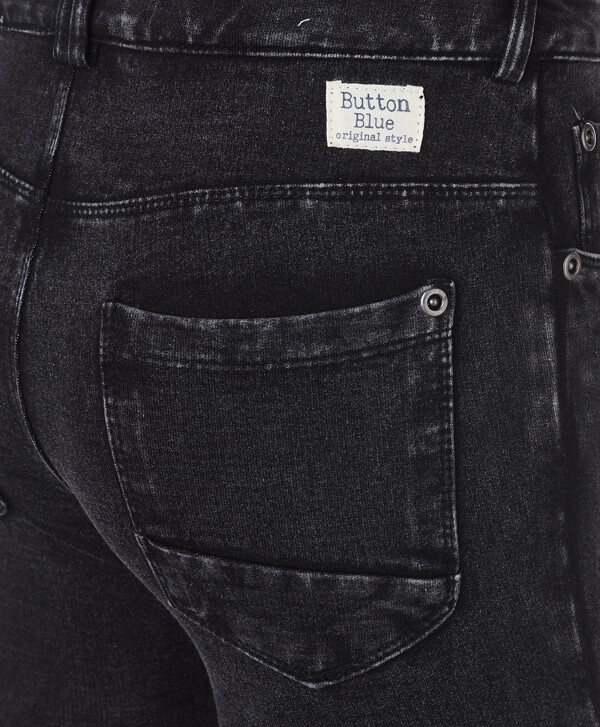 Черные брюки Button Blue