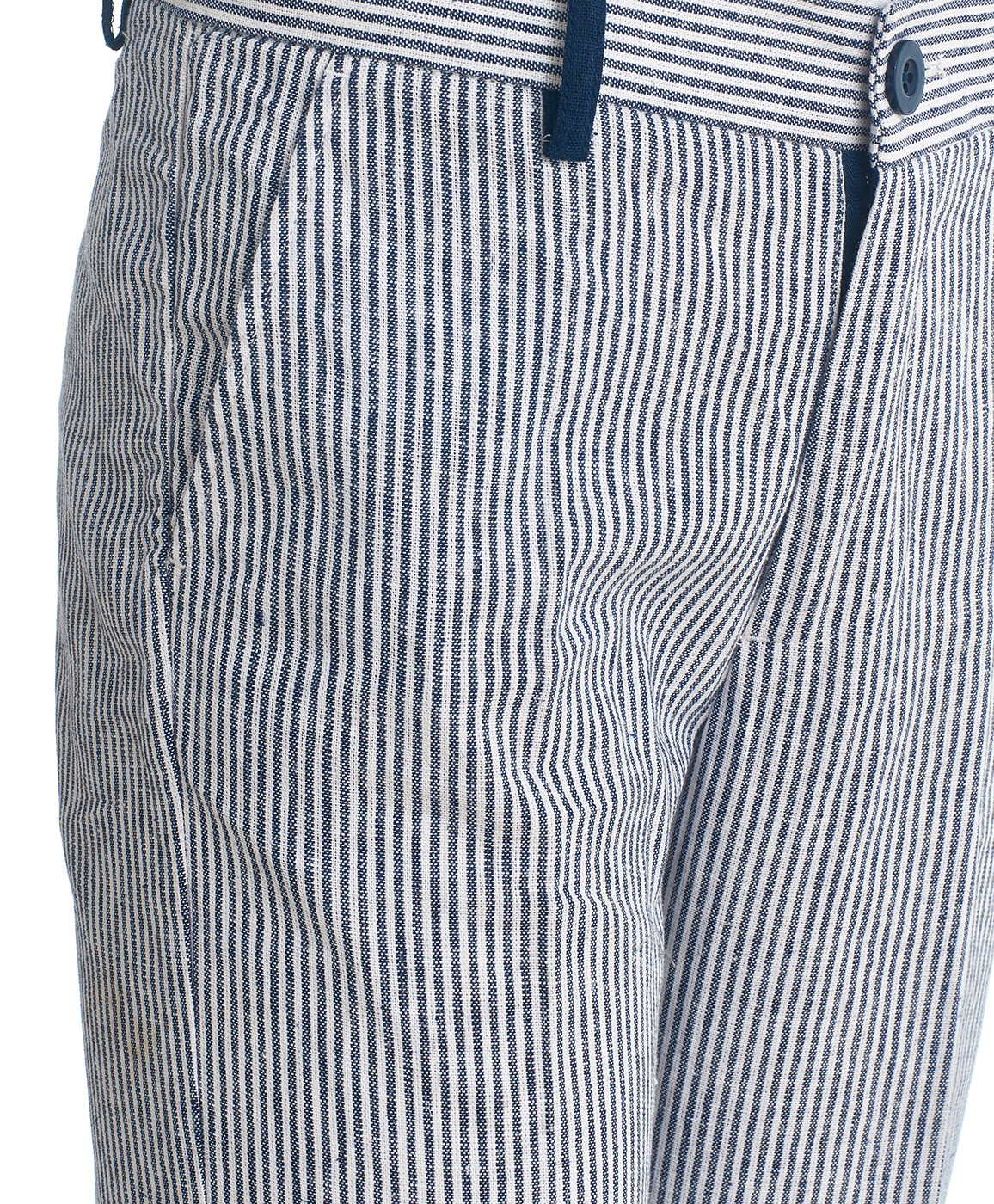 Синие брюки с в полоску Button Blue