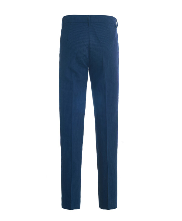 Синие брюки в полоску Button Blue