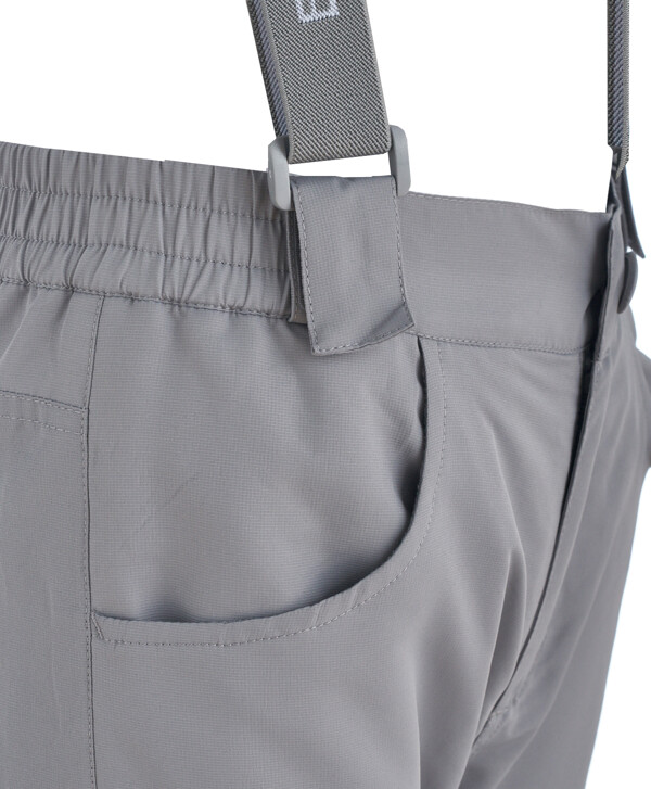 Серые демисезонные брюки Active Button Blue