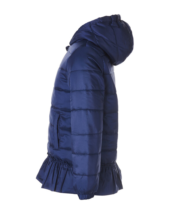 Синяя демисезонная куртка Button Blue