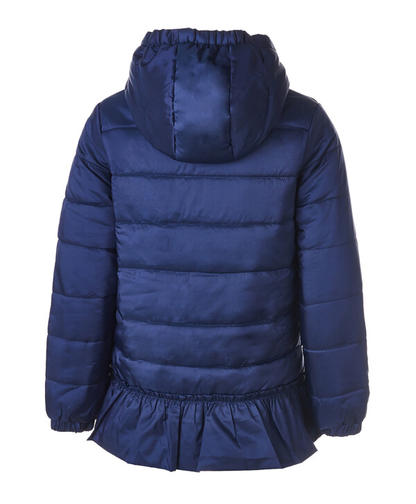 Синяя демисезонная куртка Button Blue