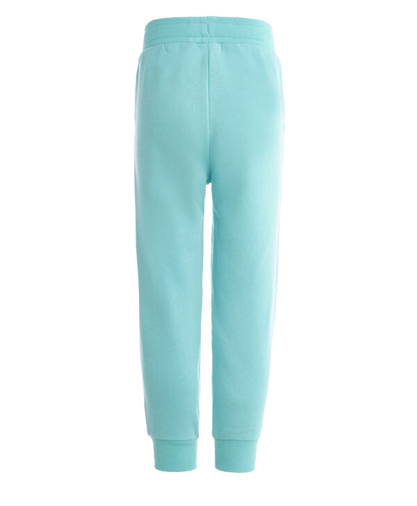 Ментоловые брюки из футера Button Blue