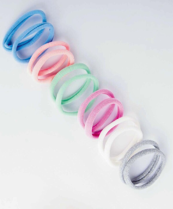 Комплект резинок, 12 шт. Button Blue