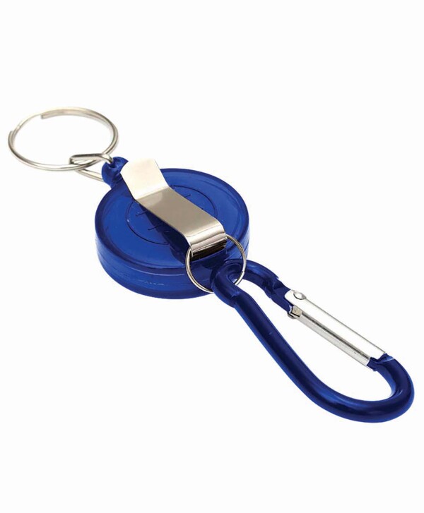 Синий брелок Button Blue