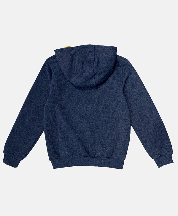 Синяя толстовка на молнии Button Blue