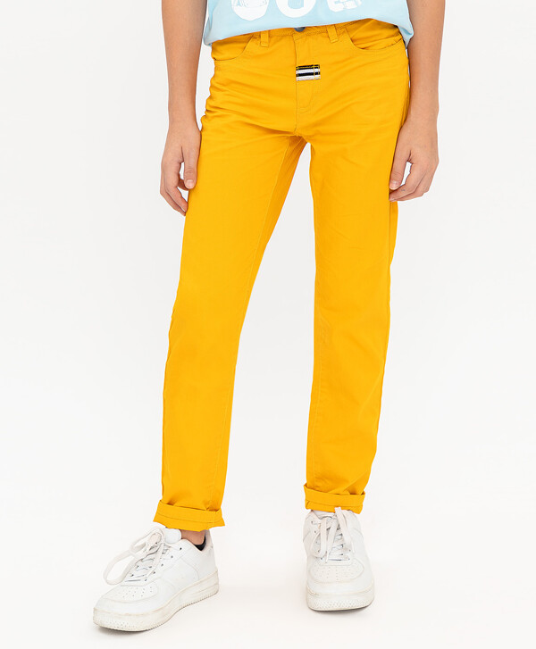 Желтые брюки Button Blue