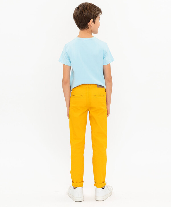 Желтые брюки Button Blue