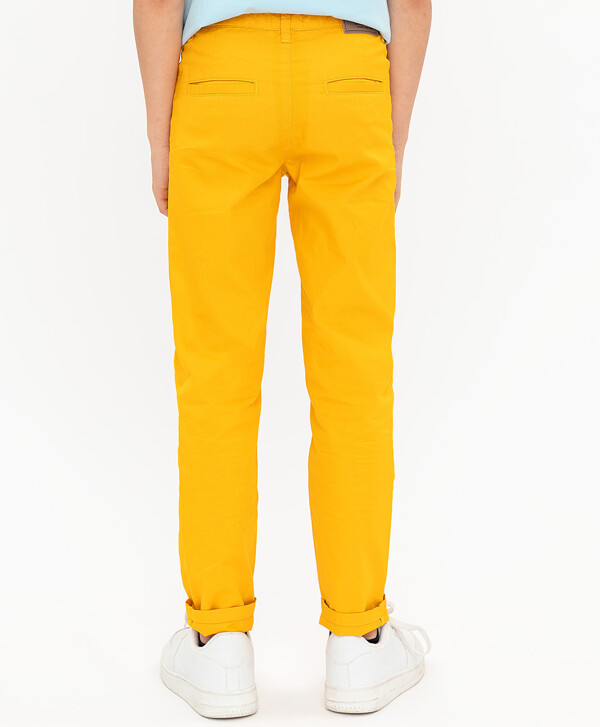 Желтые брюки Button Blue