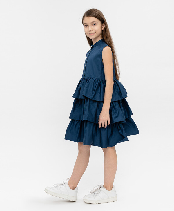 Синее платье Button Blue