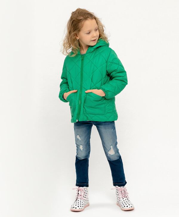 Двухсторонняя демисезонная куртка Button Blue