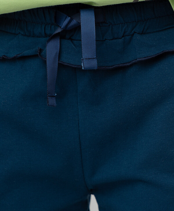 Синие шорты Button Blue