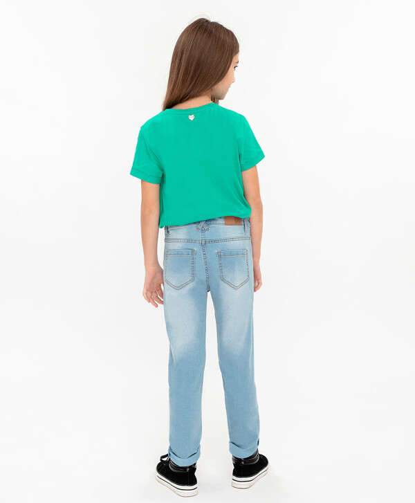 Джинсы Regular fit Button Blue