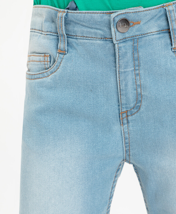 Джинсы Regular fit Button Blue