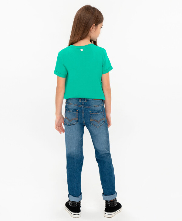 Джинсы Slim fit Button Blue