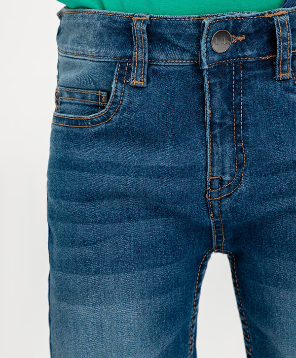 Джинсы Slim fit Button Blue