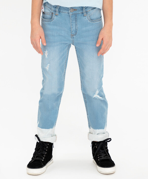 Джинсы Slim fit Button Blue