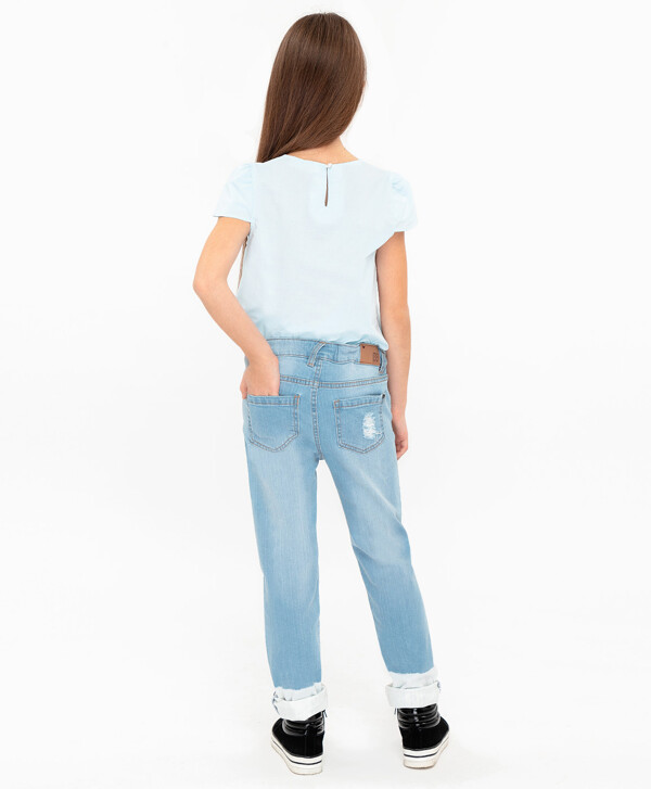 Джинсы Slim fit Button Blue