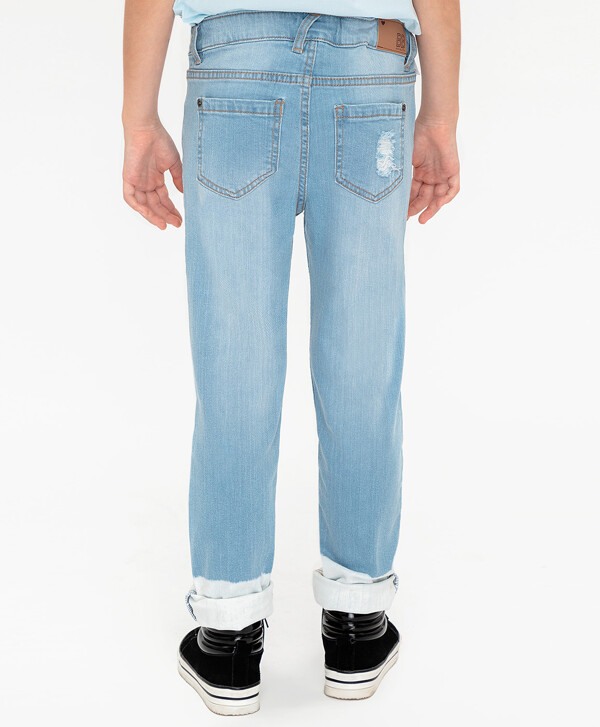 Джинсы Slim fit Button Blue