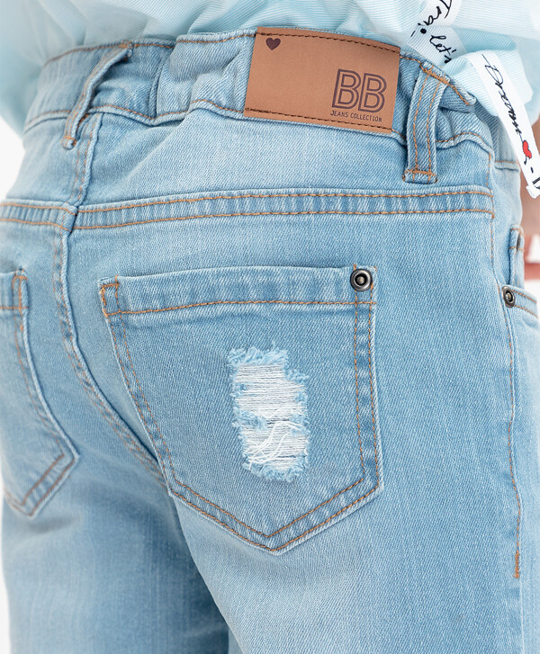 Джинсы Slim fit Button Blue