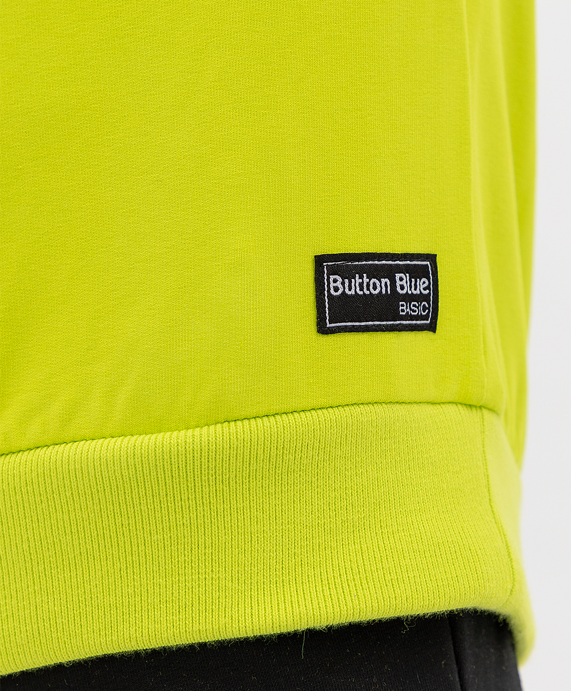 Салатовый свитшот Button Blue
