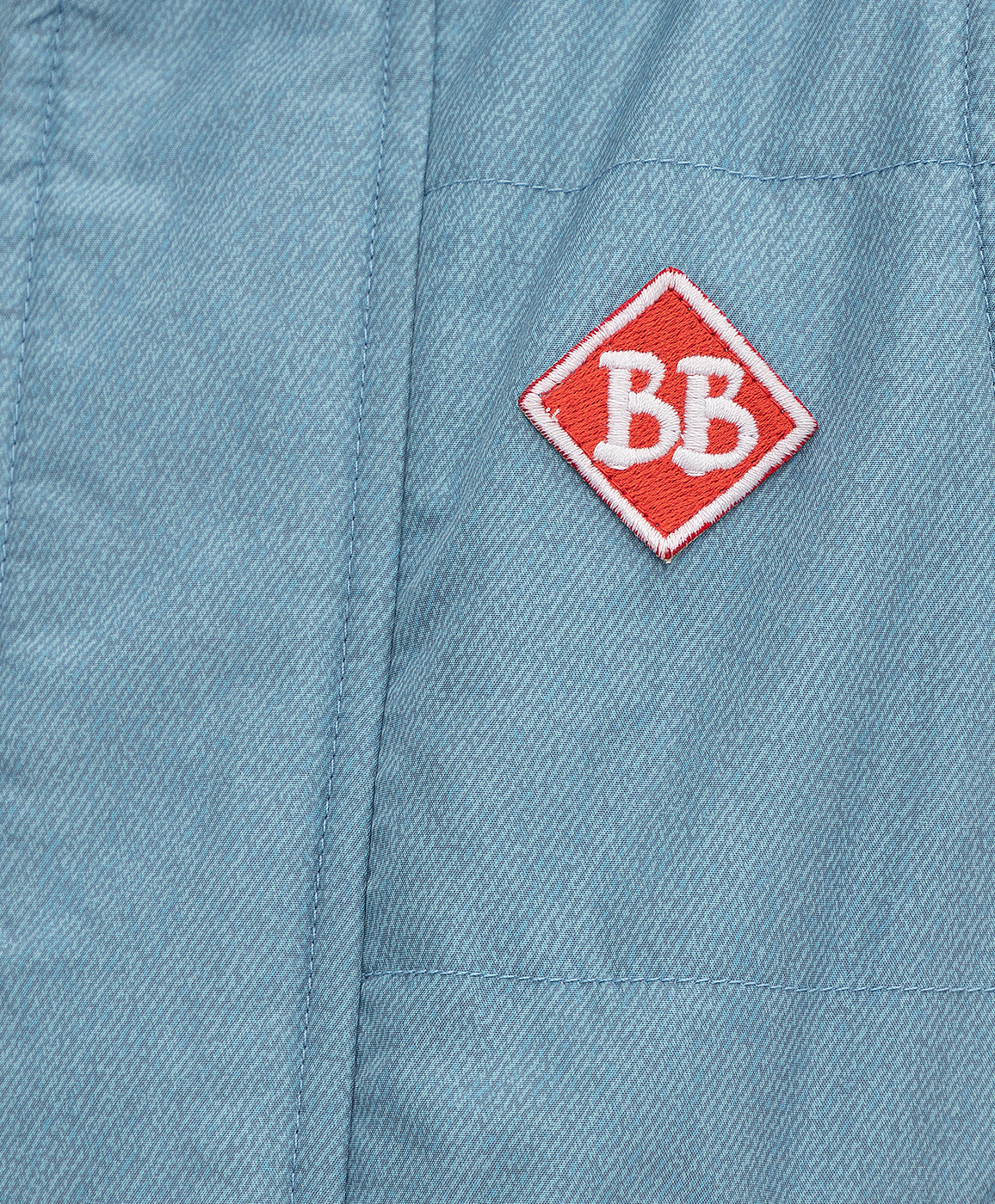 Синий жилет Button Blue