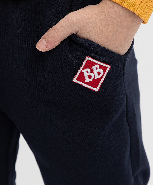 Синие брюки Button Blue