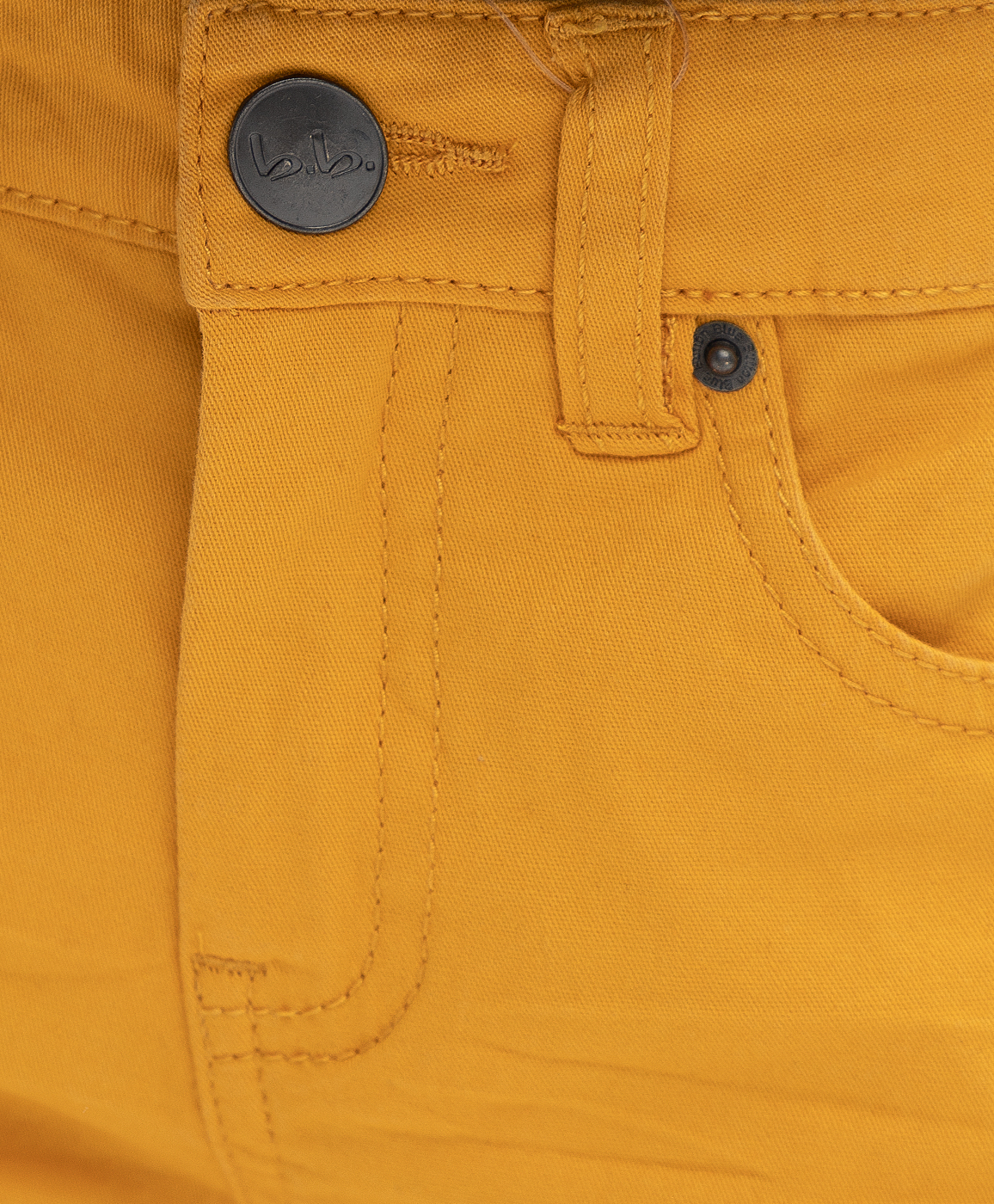 Оранжевые брюки Button Blue