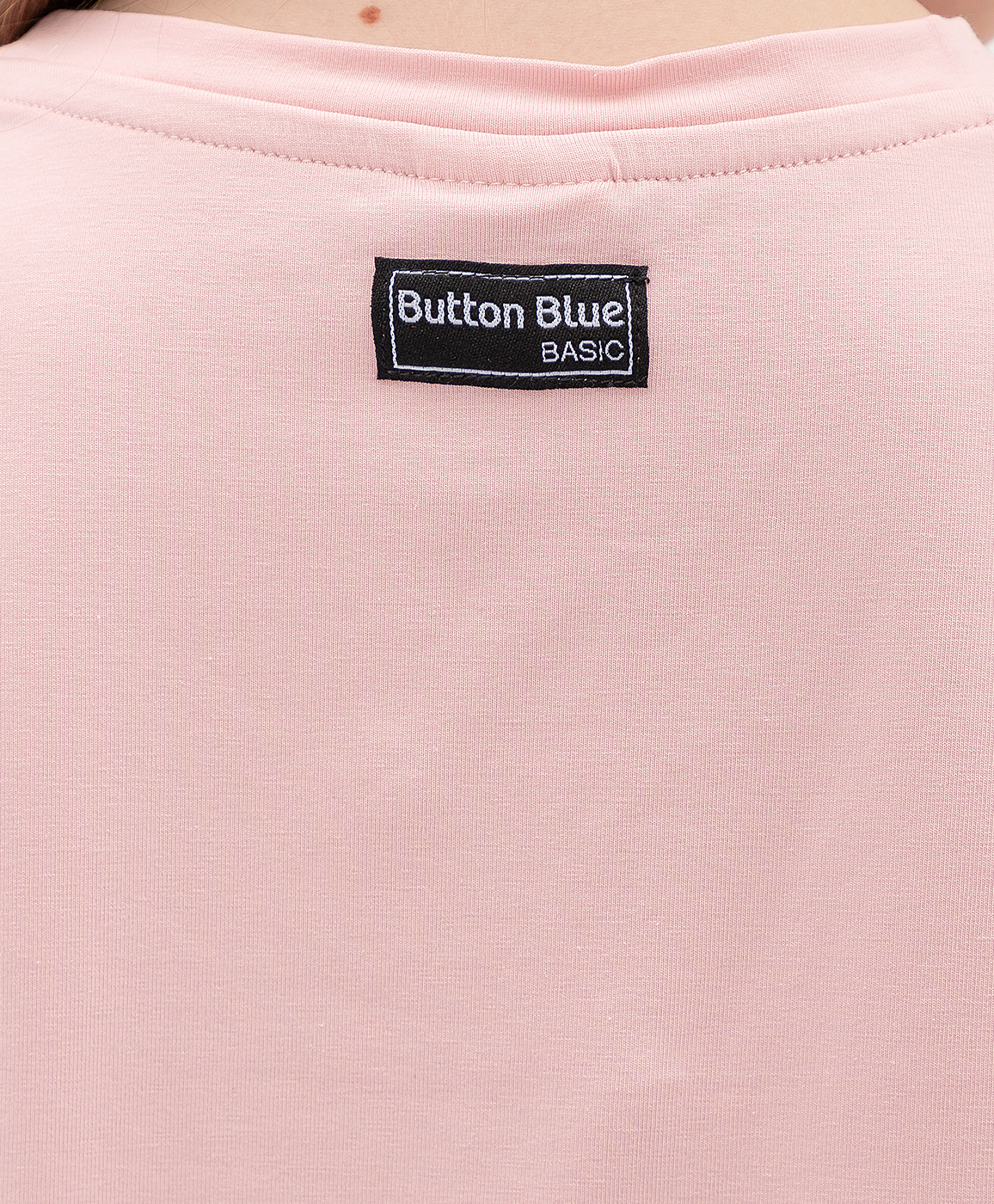 Розовая футболка Button Blue