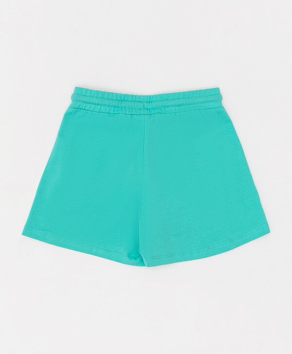 Бирюзовые шорты для девочки Button Blue